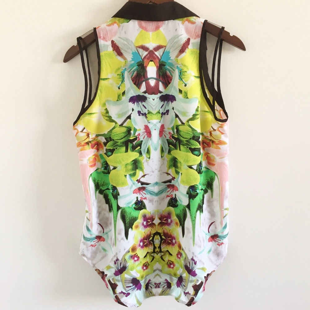 Prabal Gurung For Target Button Down Blouse - image 2